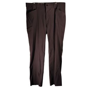 Orvis pants mens 40x32 navy blue nylon stretch performance water repellent media